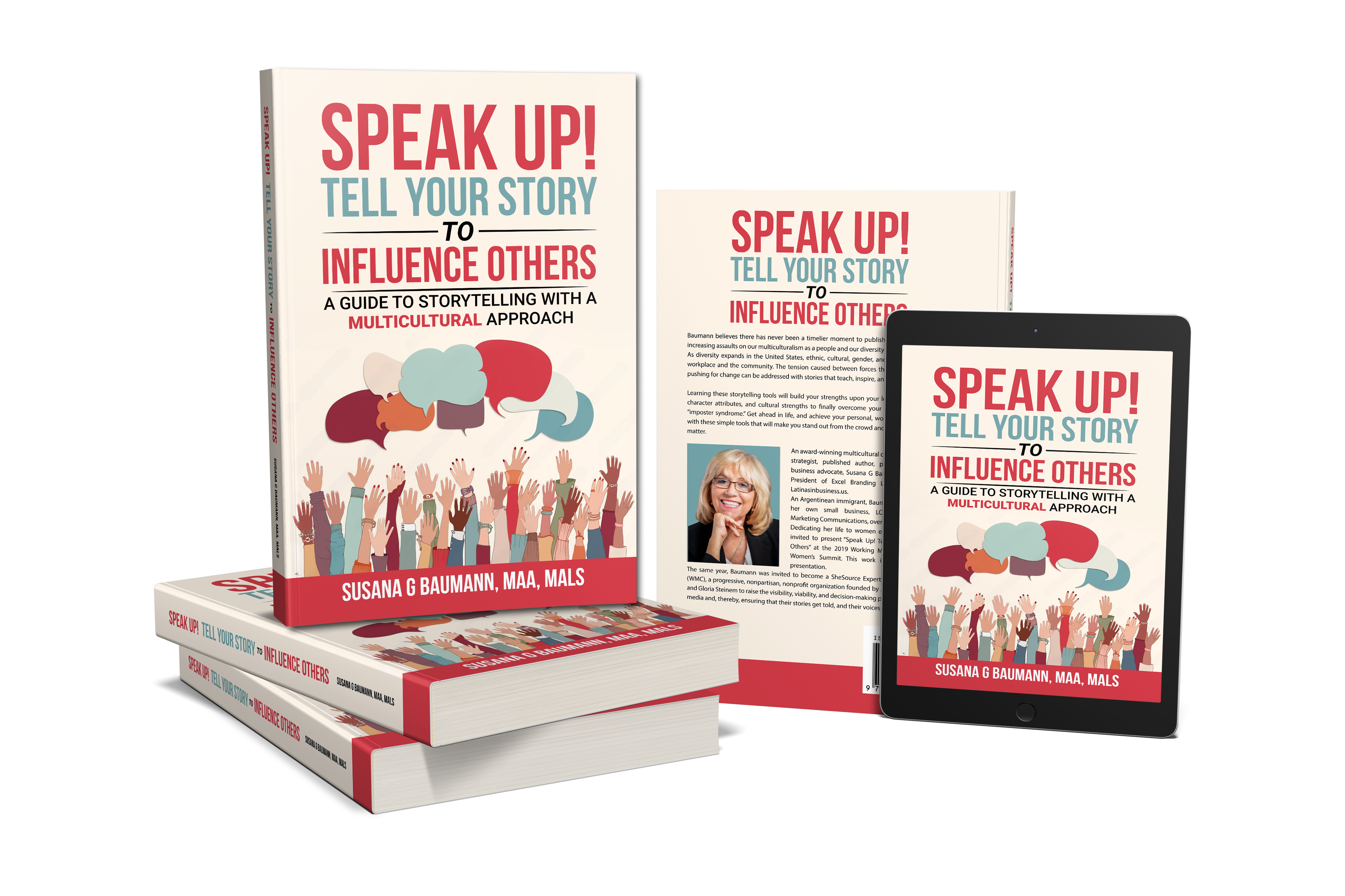 Speak up 3D mockup group